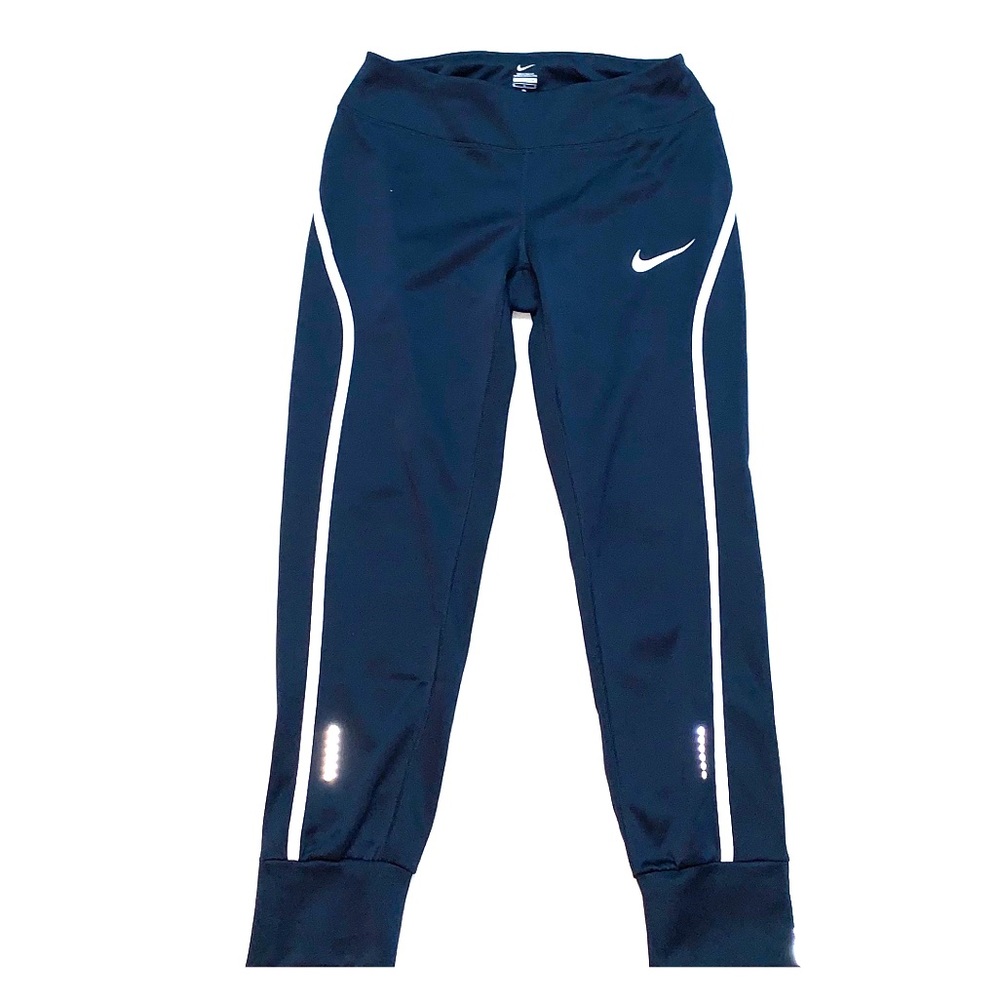 Nike Knit Track Pants in Navy USA Olympic polyester sweats joggers